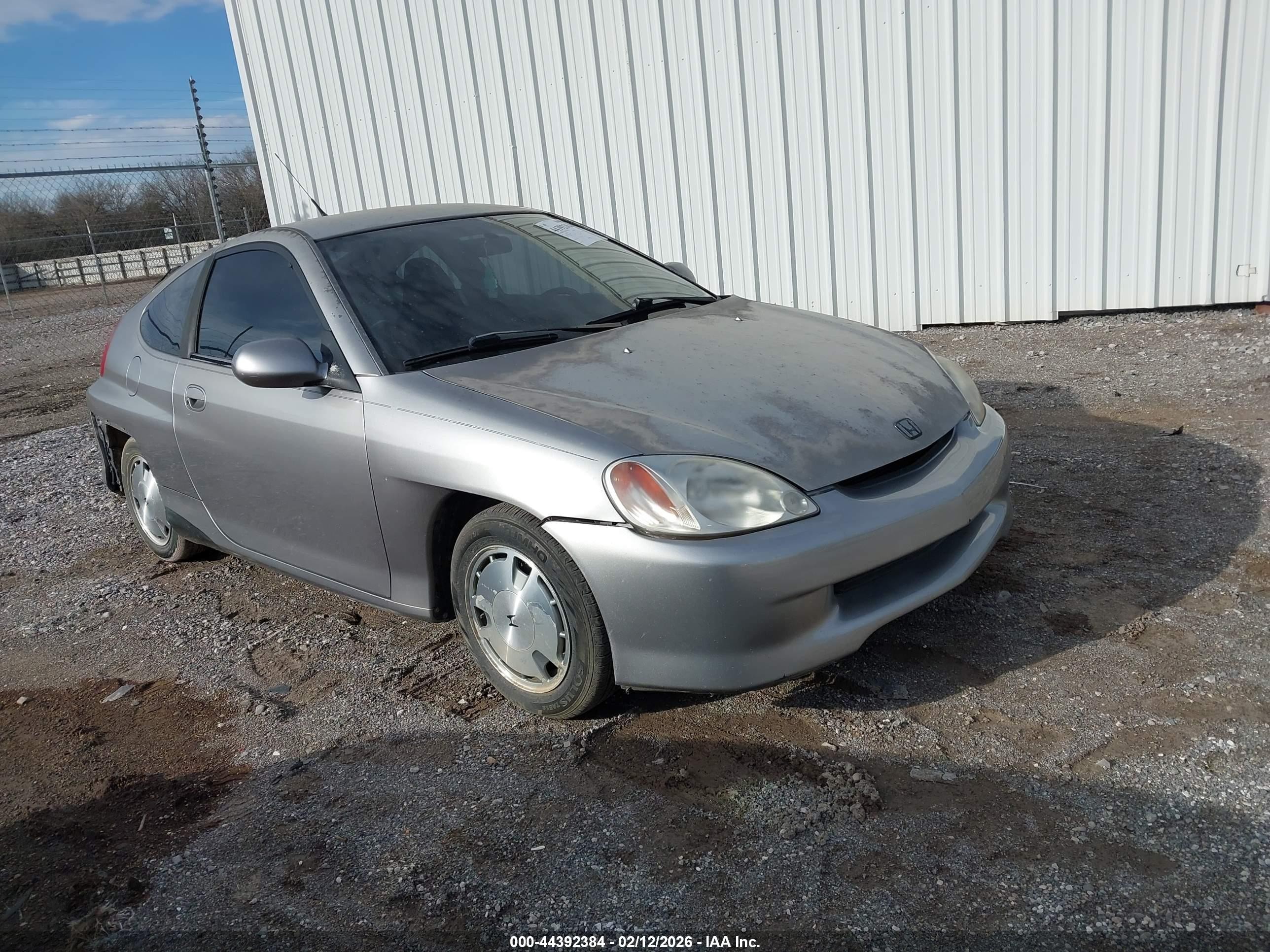 2000 Honda Insight   Серый vin: JHMZE1352YT000712