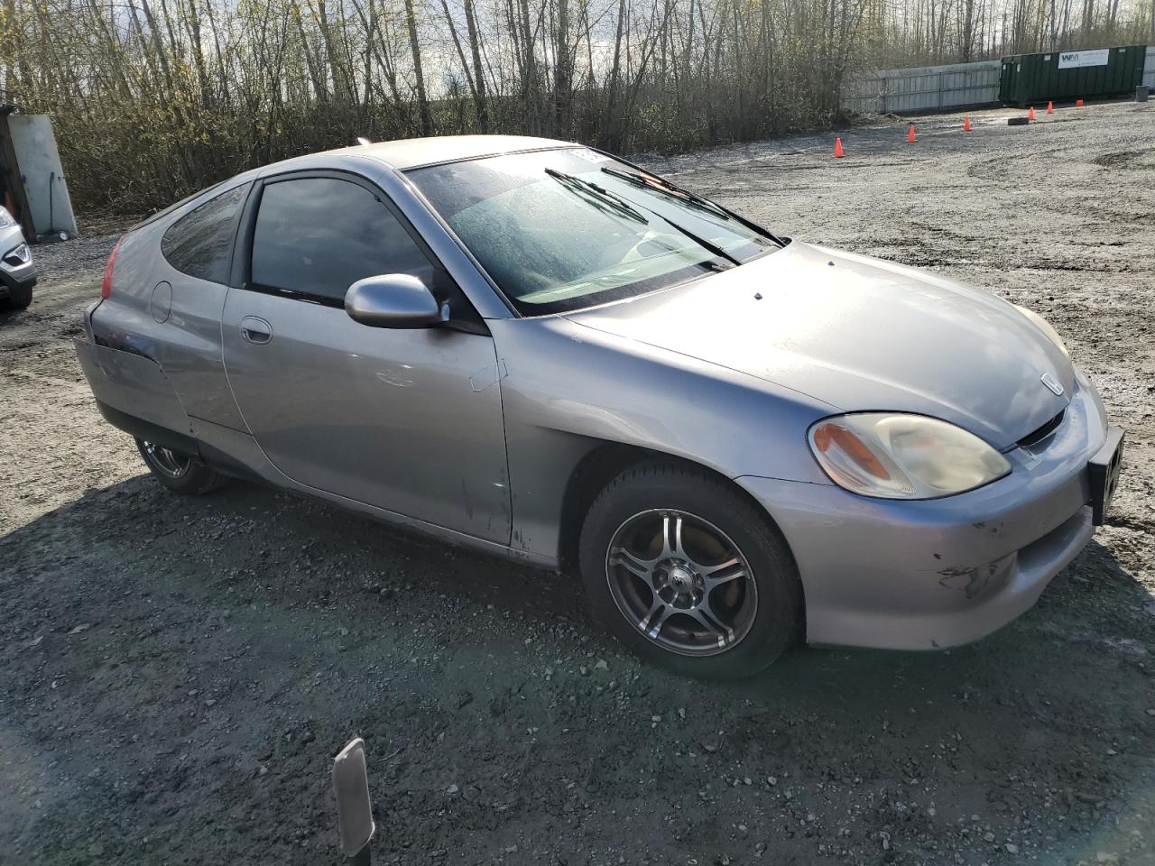 2000 Honda Insight Серебряный vin: JHMZE1355YT002857