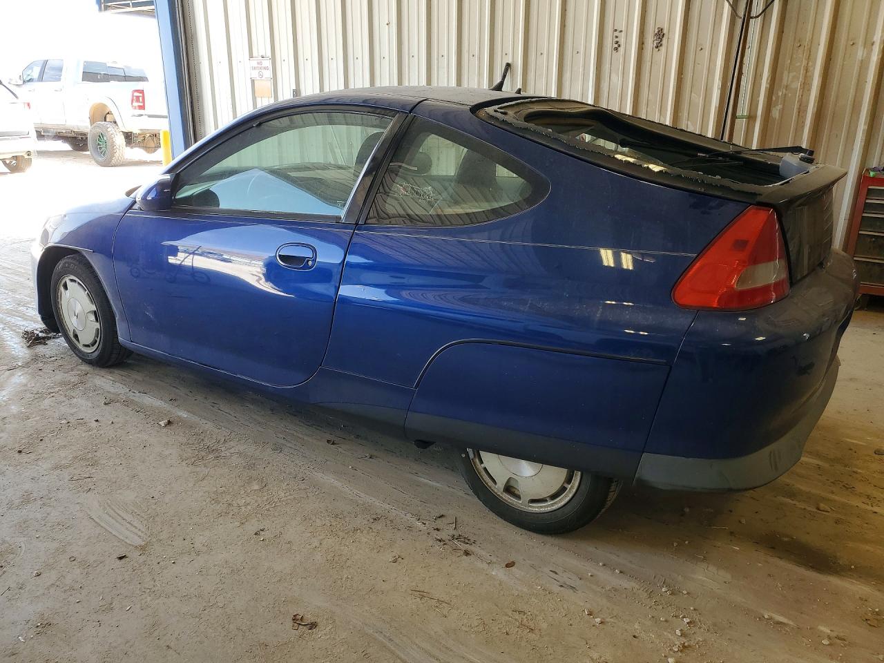 2001 Honda Insight Синий vin: JHMZE13741T001223