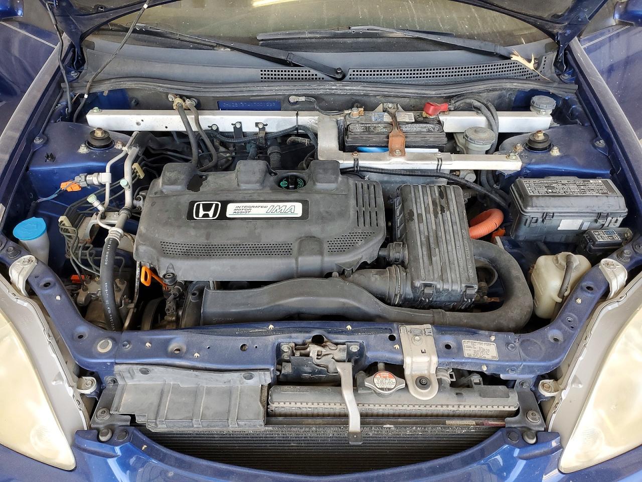 2001 Honda Insight Синий vin: JHMZE13741T001223