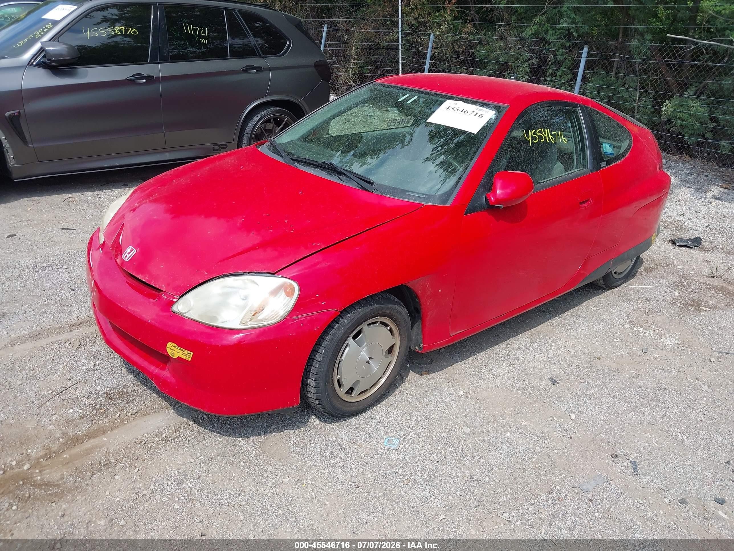 2000 Honda Insight   Красный vin: JHMZE1375YT000625