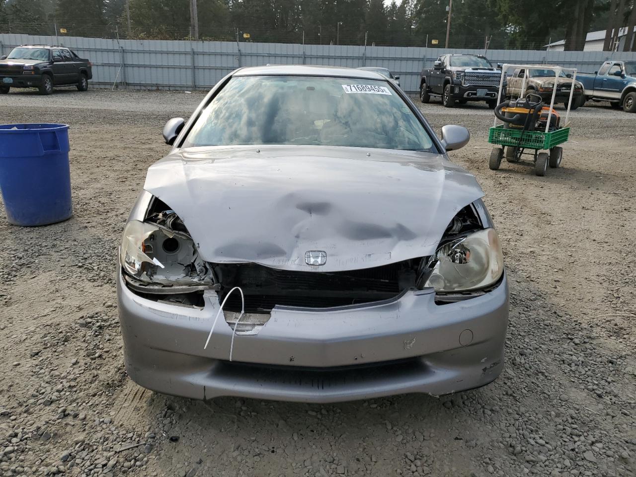 2000 Honda Insight Серебряный vin: JHMZE1379YT005603
