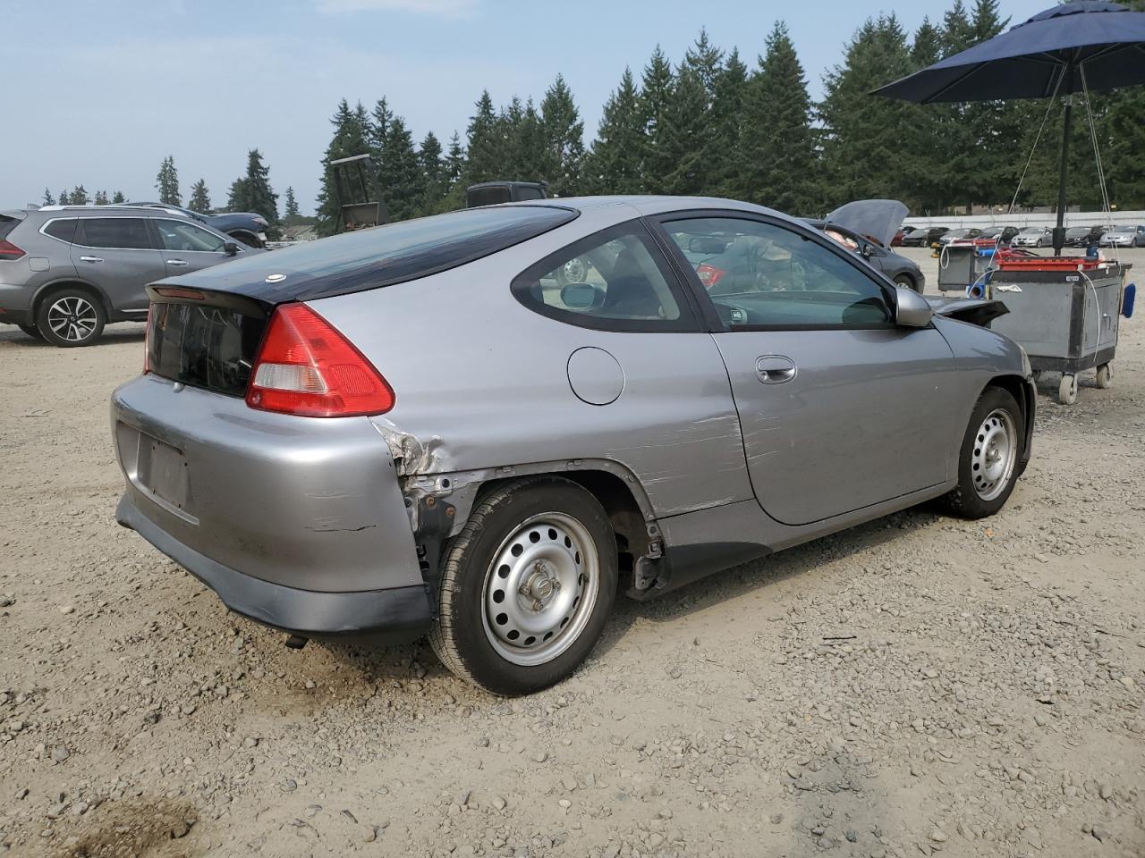 2000 Honda Insight Серебряный vin: JHMZE1379YT005603