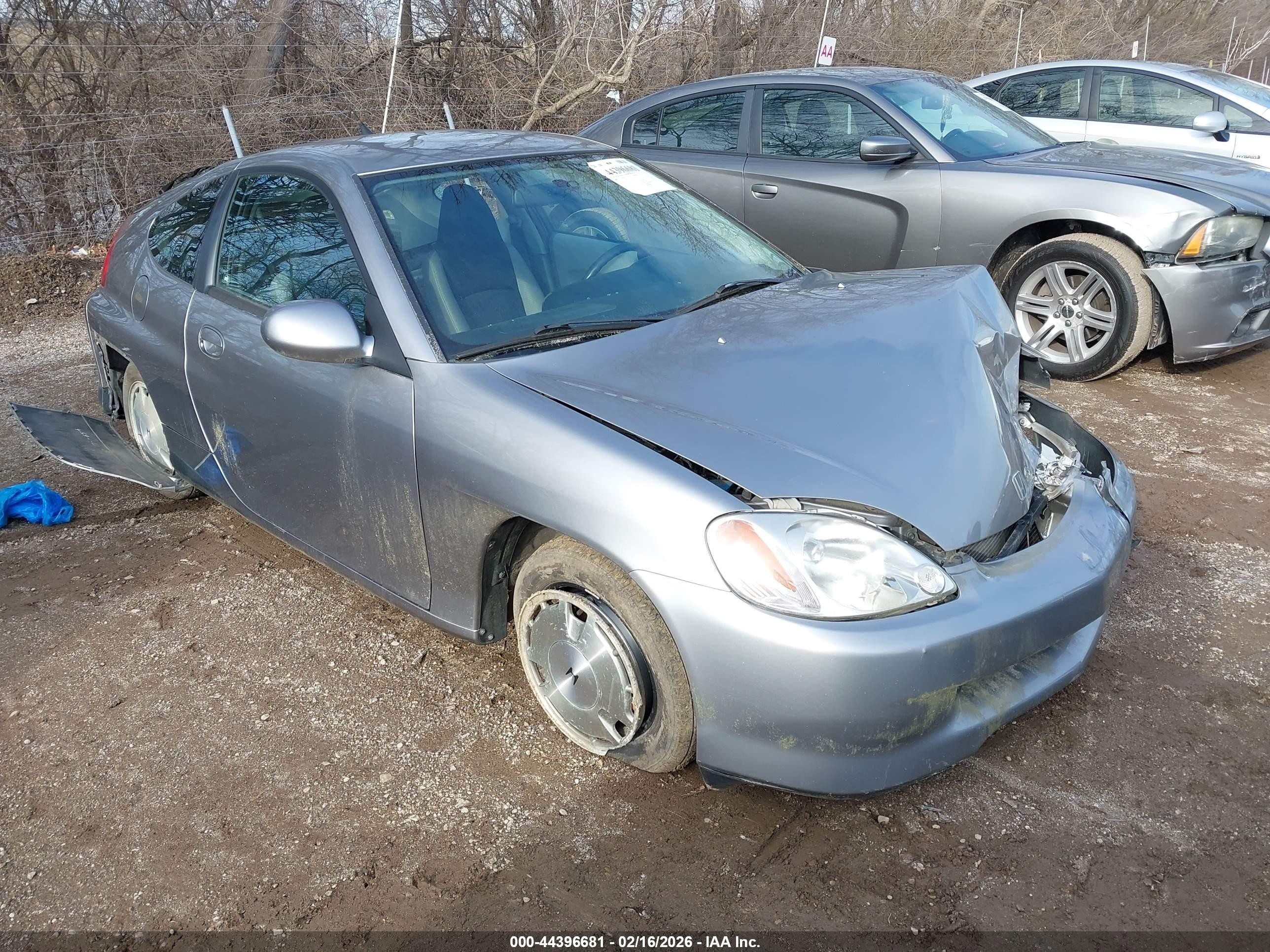 2002 Honda Insight Cvt Silver vin: JHMZE14782T000527
