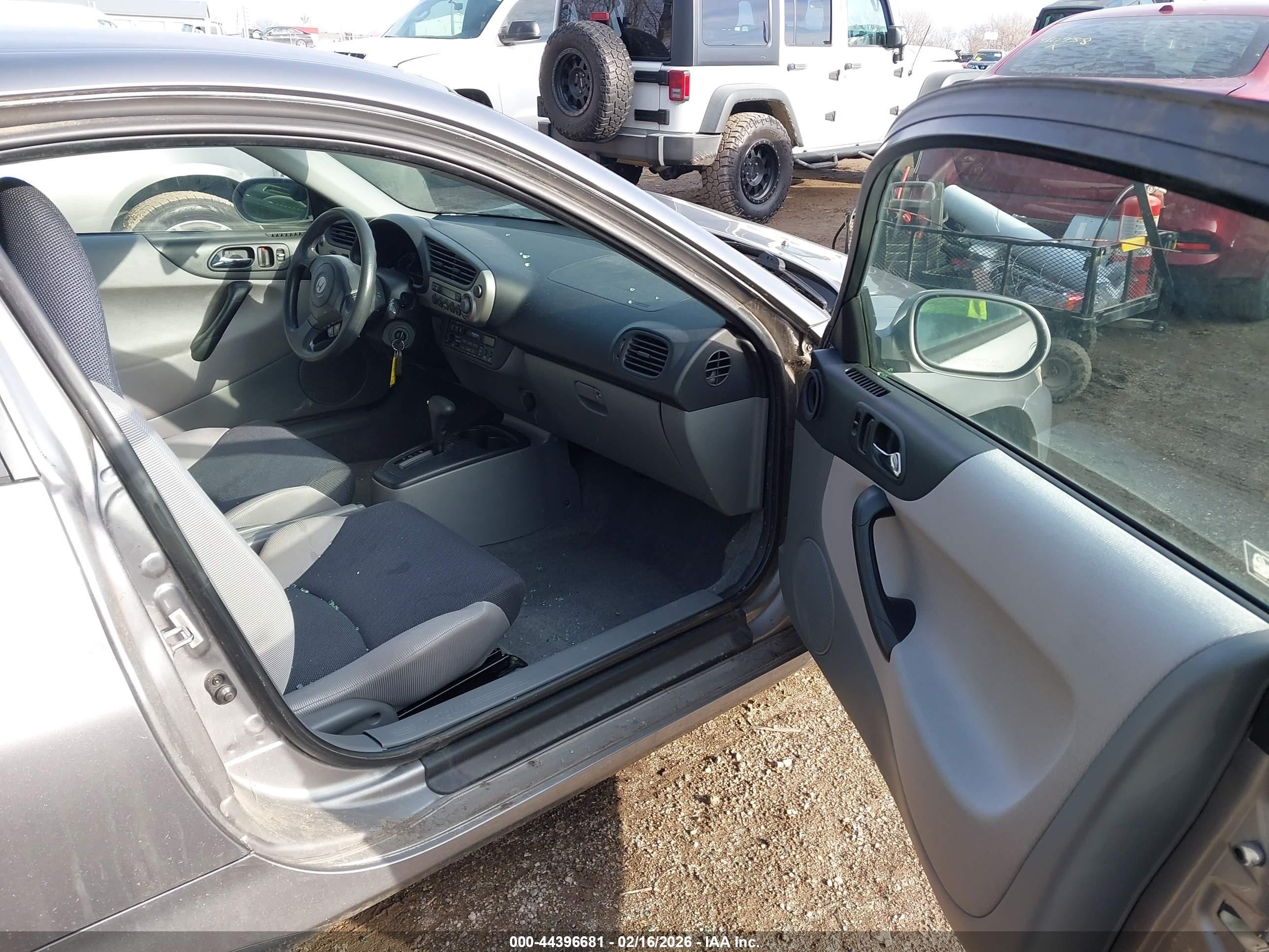 2002 Honda Insight Cvt Silver vin: JHMZE14782T000527