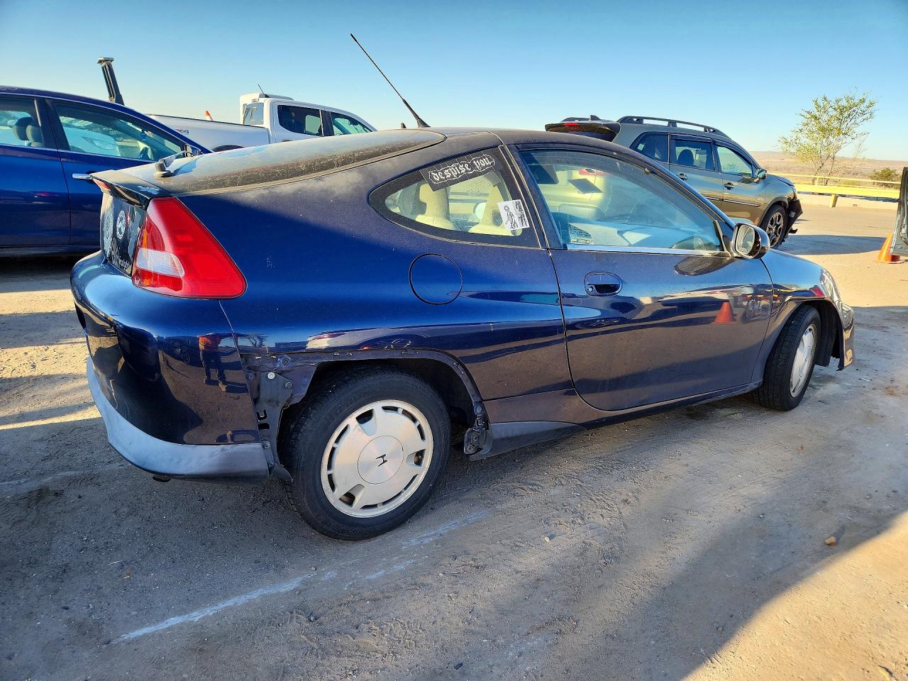 2006 Honda Insight Blue vin: JHMZE147X6S000248