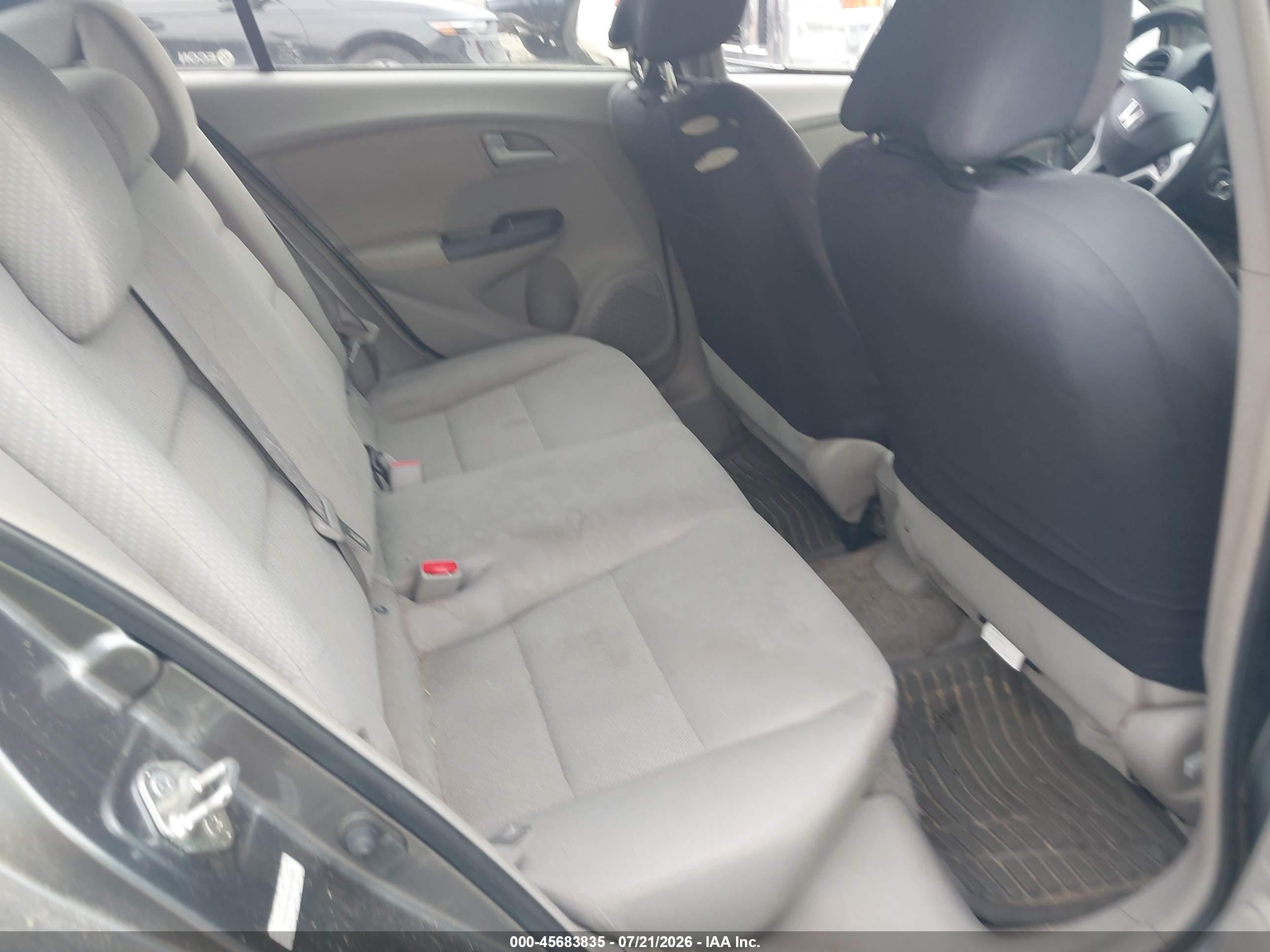 2012 Honda Insight   Gray vin: JHMZE2H30CS003491
