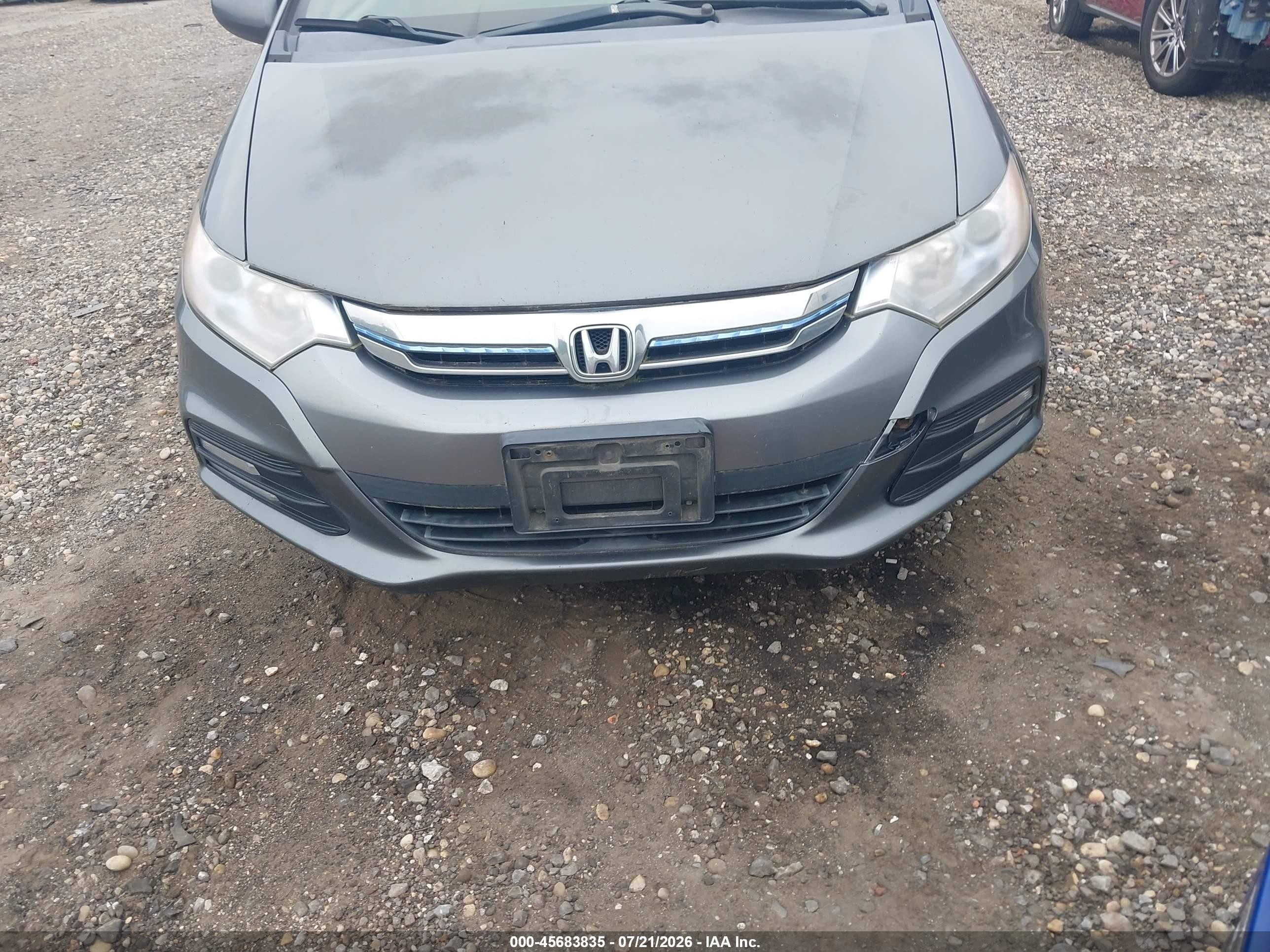 2012 Honda Insight   Gray vin: JHMZE2H30CS003491