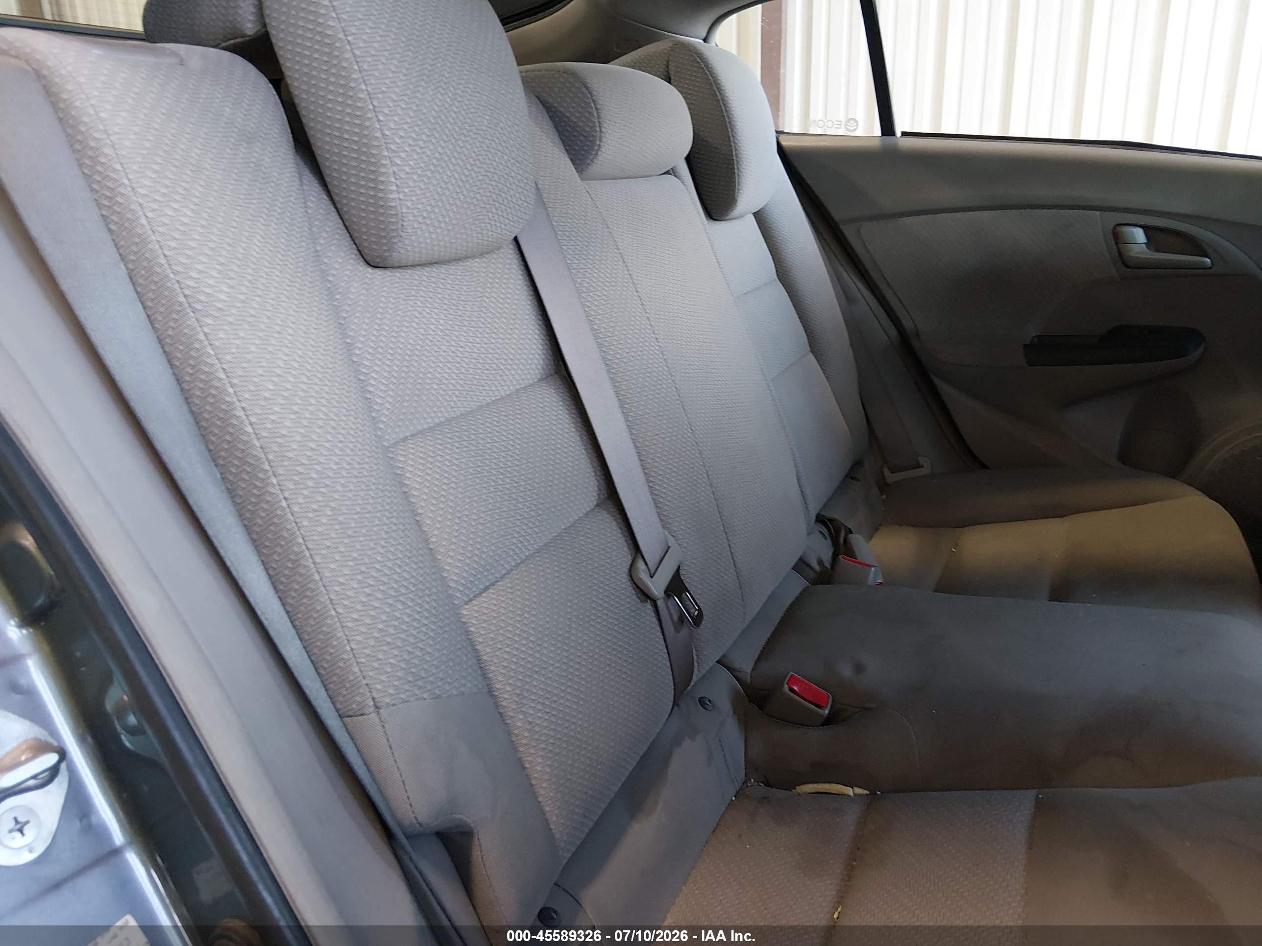 2012 Honda Insight   Gray vin: JHMZE2H30CS003913