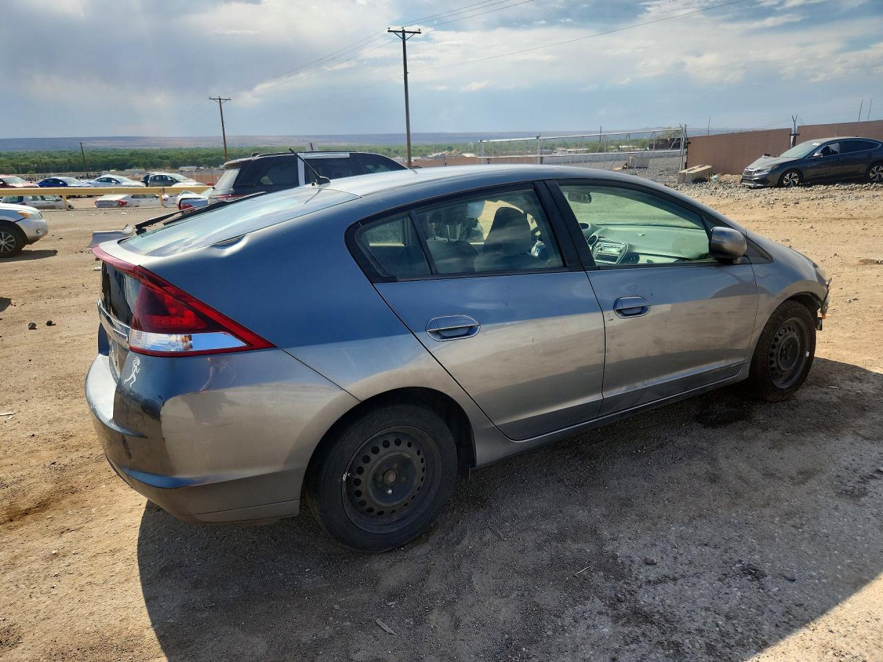 2014 Honda Insight Gray vin: JHMZE2H30ES000898