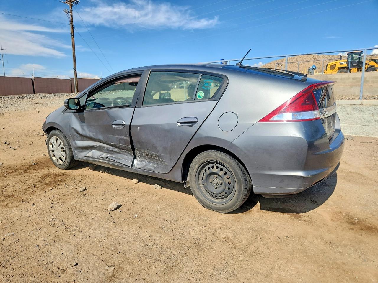 2014 Honda Insight Gray vin: JHMZE2H30ES000898