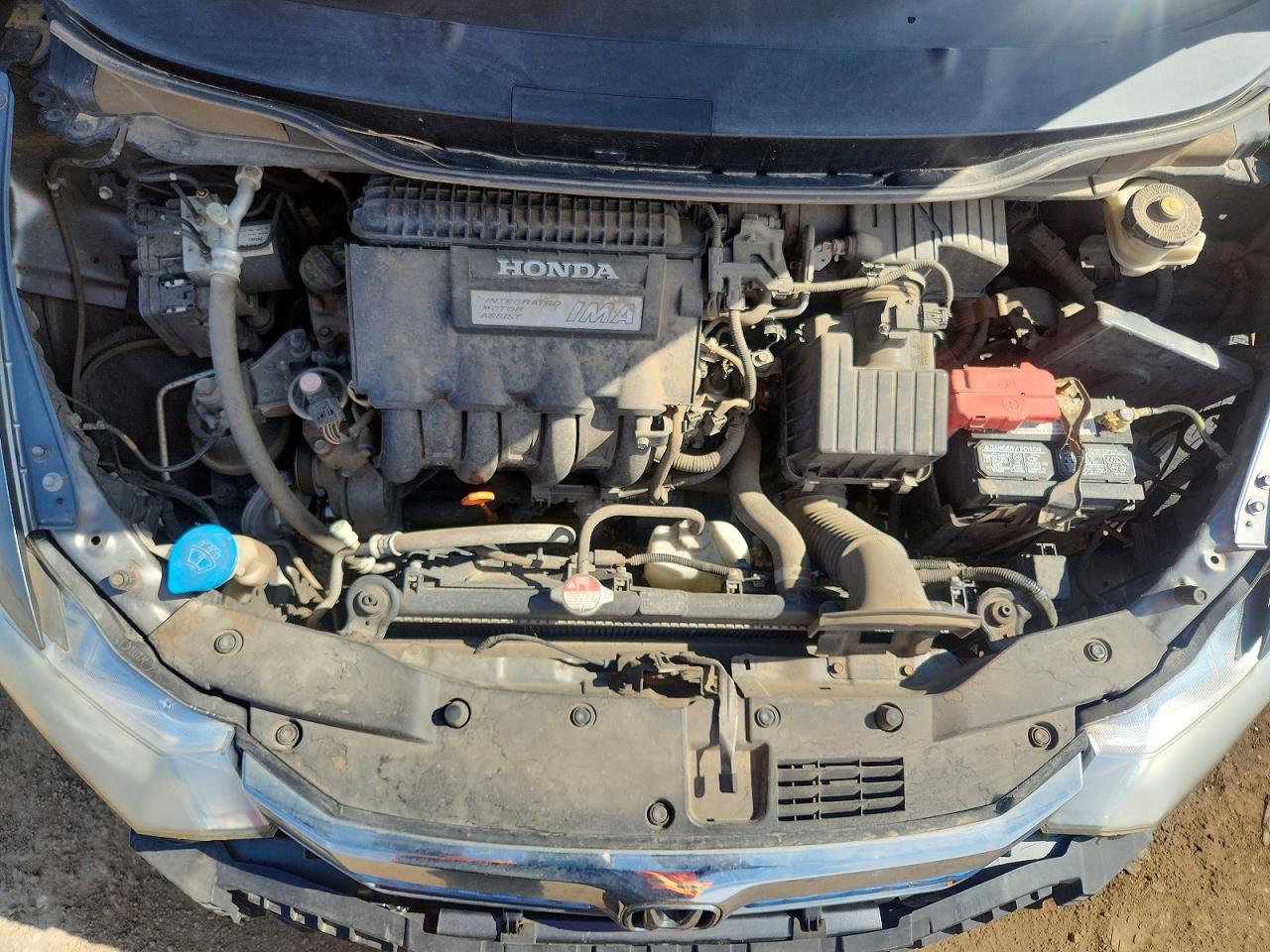 2014 Honda Insight Gray vin: JHMZE2H30ES000898