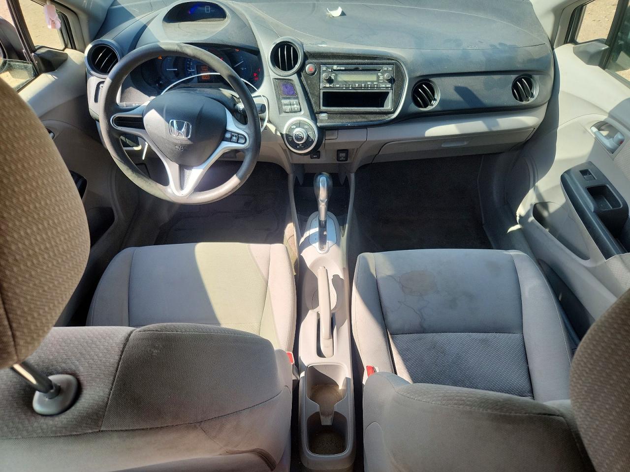 2014 Honda Insight Gray vin: JHMZE2H30ES000898