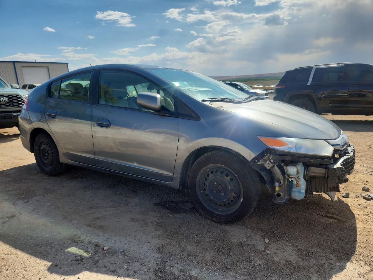 2014 Honda Insight Gray vin: JHMZE2H30ES000898