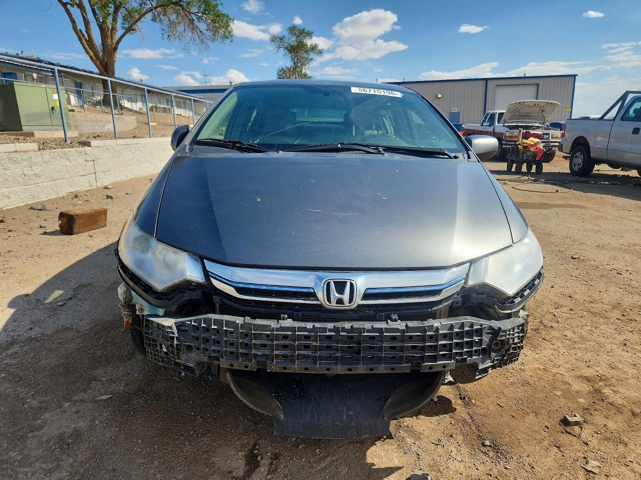 2014 Honda Insight Gray vin: JHMZE2H30ES000898