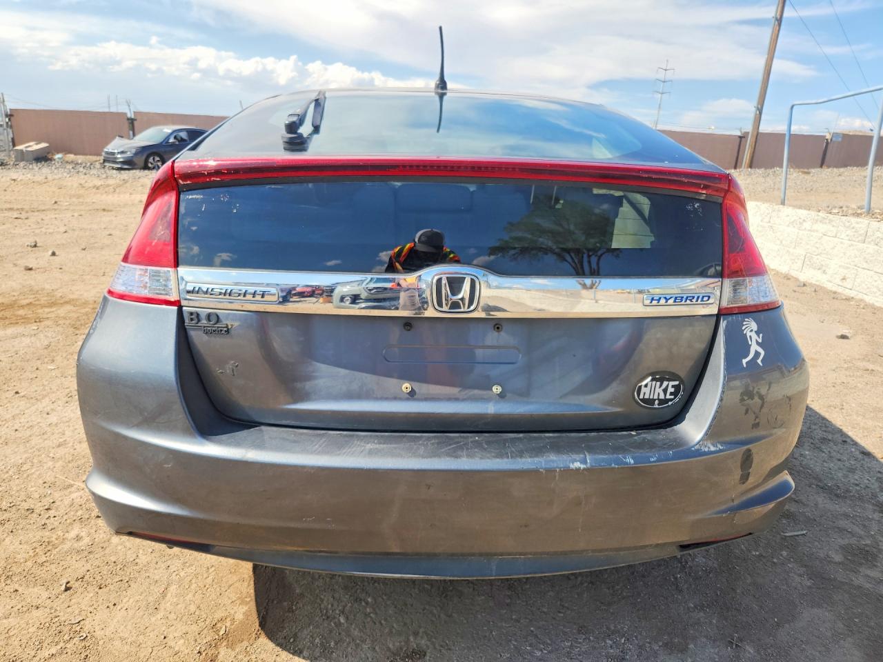 2014 Honda Insight Gray vin: JHMZE2H30ES000898