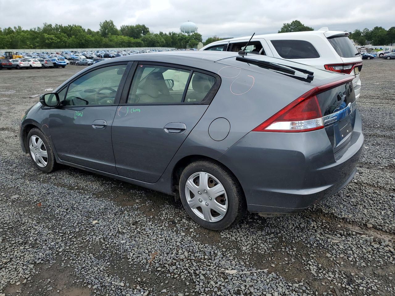 2013 Honda Insight Gray vin: JHMZE2H31DS002349
