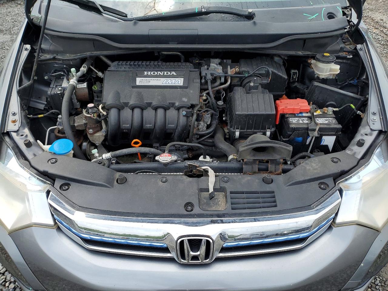 2013 Honda Insight Gray vin: JHMZE2H31DS002349