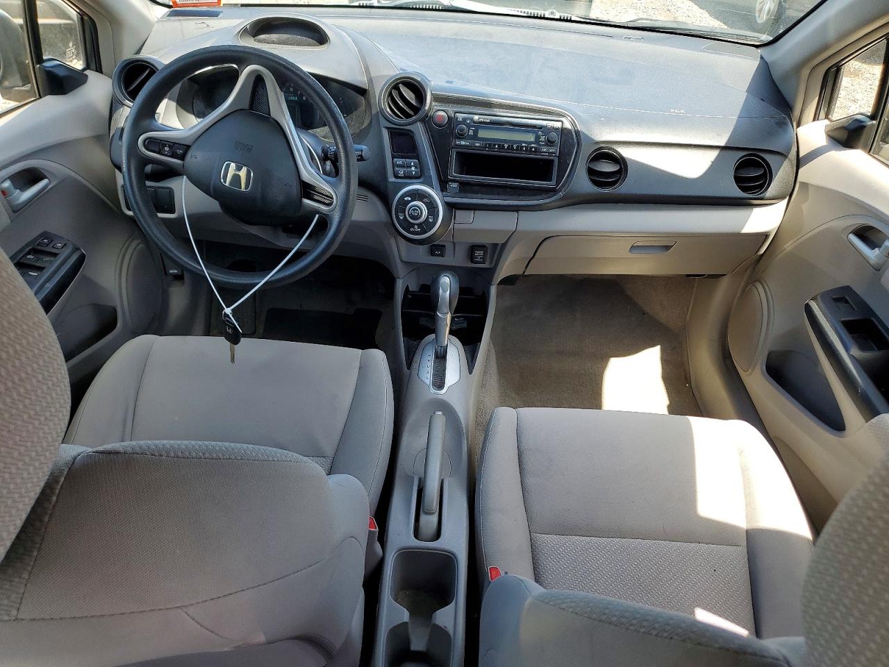 2013 Honda Insight Gray vin: JHMZE2H31DS002349
