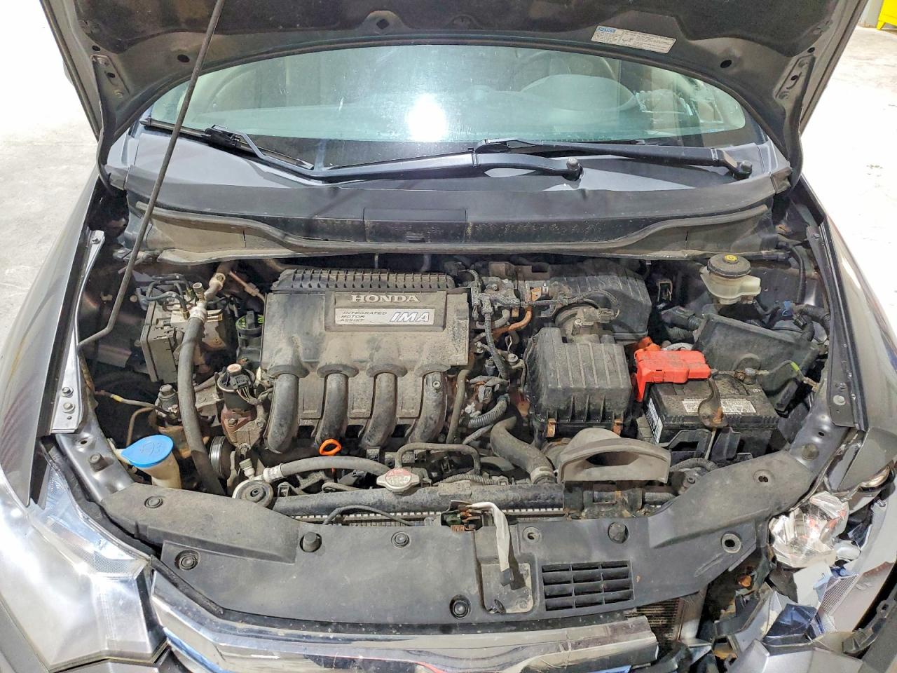 2013 Honda Insight Gray vin: JHMZE2H32DS005776