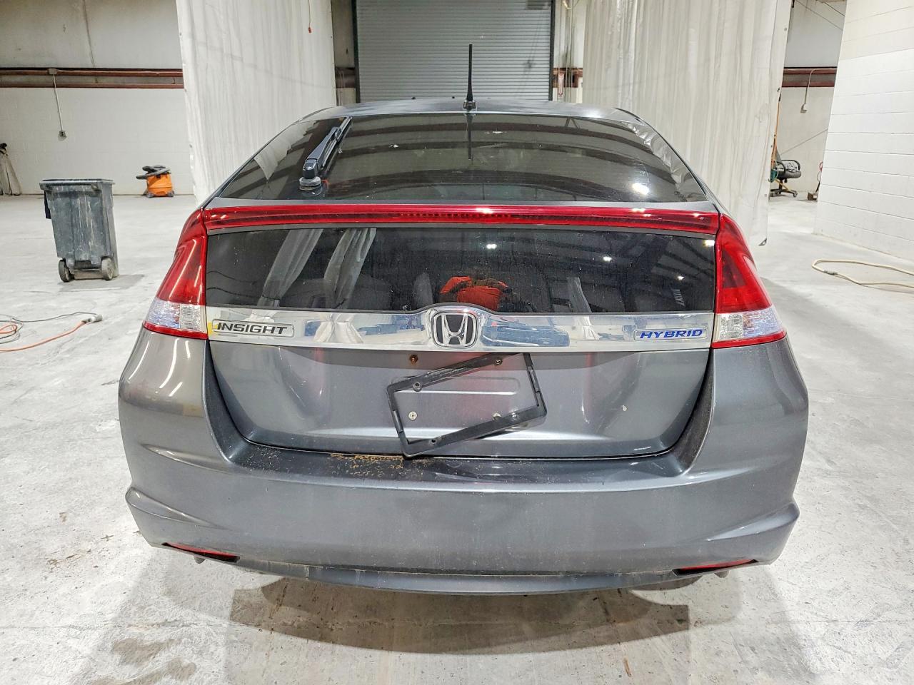 2013 Honda Insight Gray vin: JHMZE2H32DS005776