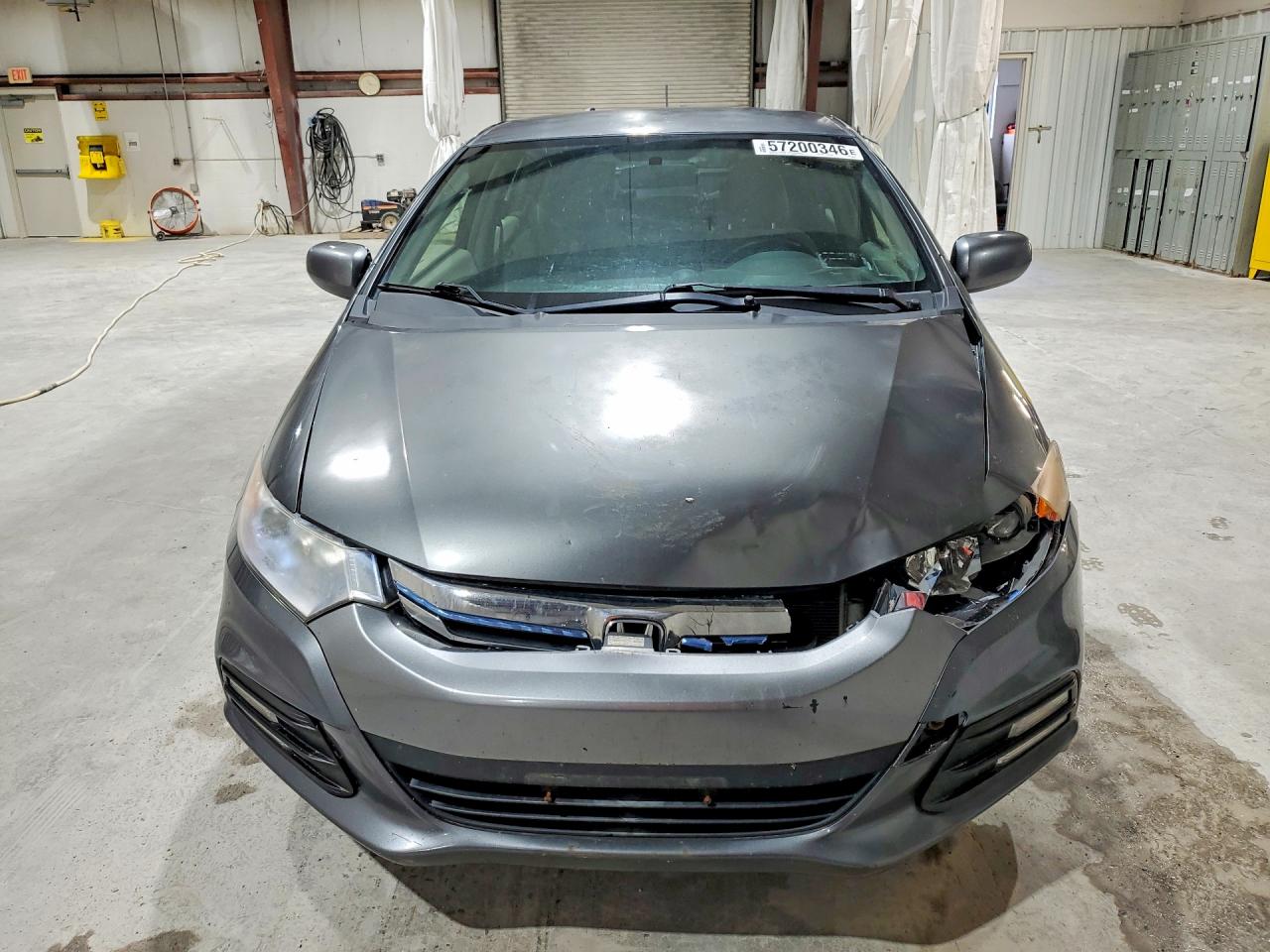 2013 Honda Insight Gray vin: JHMZE2H32DS005776