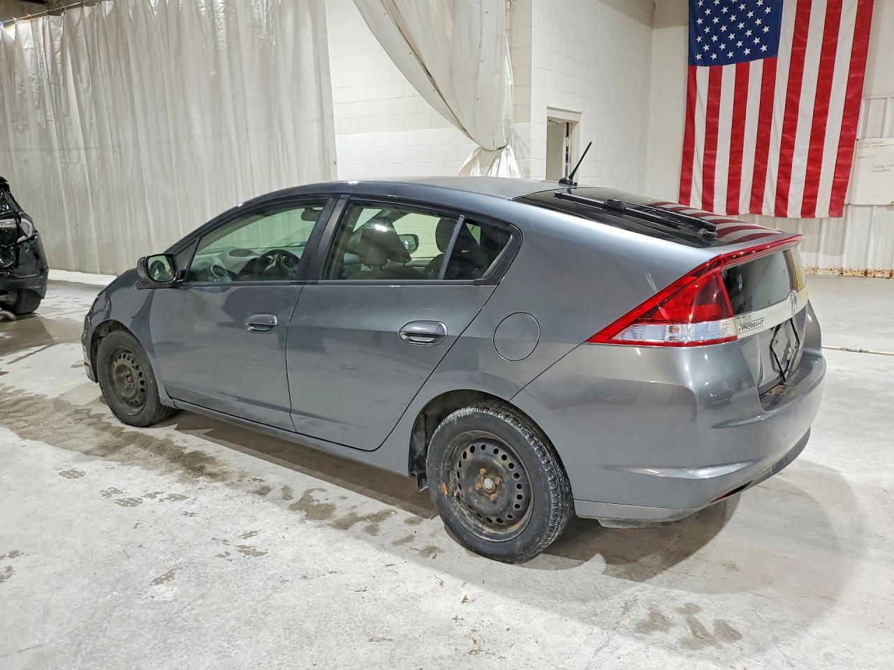 2013 Honda Insight Gray vin: JHMZE2H32DS005776
