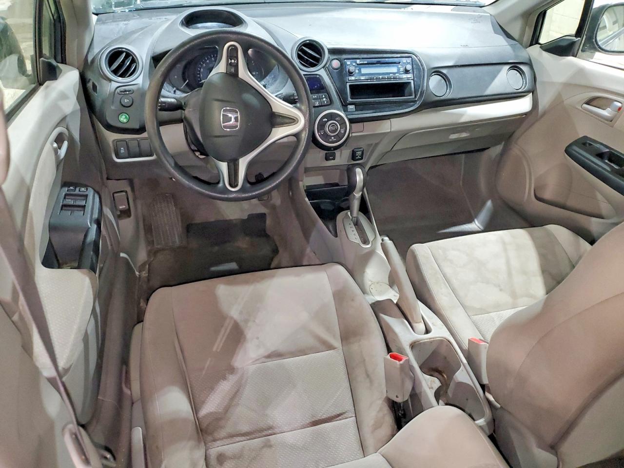 2013 Honda Insight Gray vin: JHMZE2H32DS005776