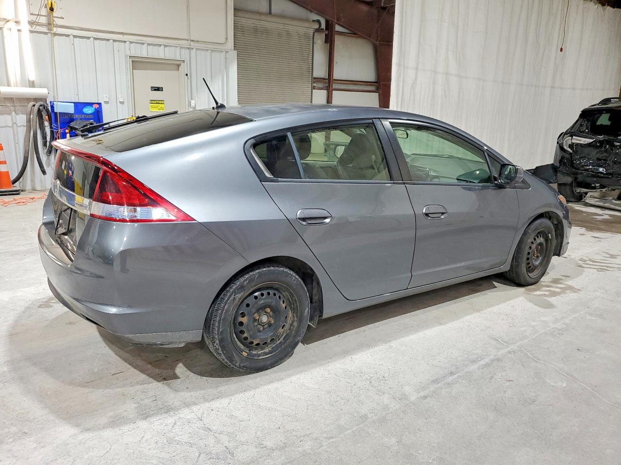 2013 Honda Insight Gray vin: JHMZE2H32DS005776