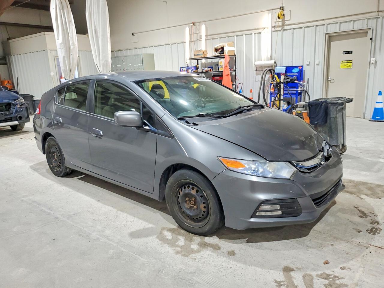 2013 Honda Insight Gray vin: JHMZE2H32DS005776
