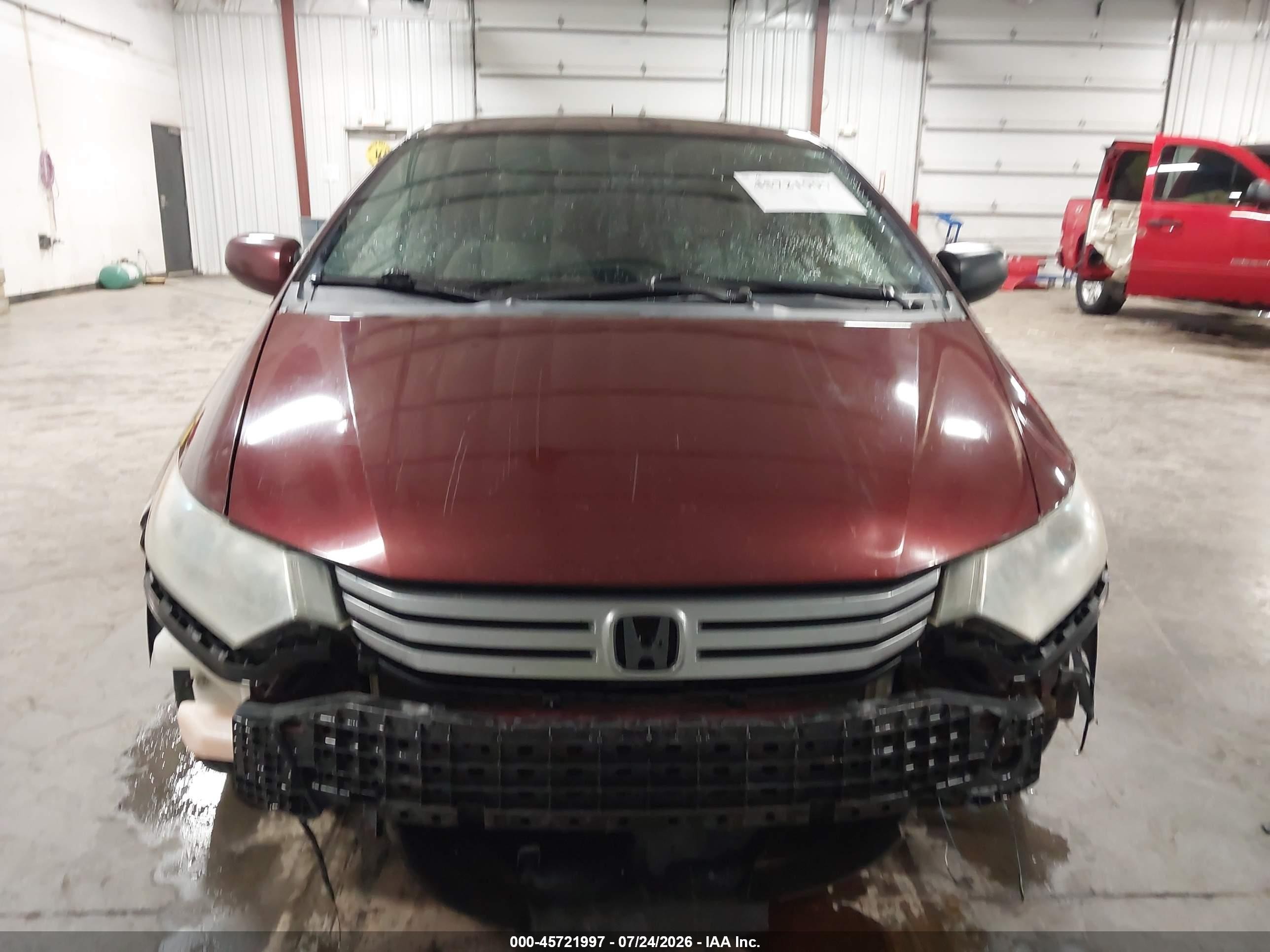 2011 Honda Insight   Red vin: JHMZE2H33BS005654