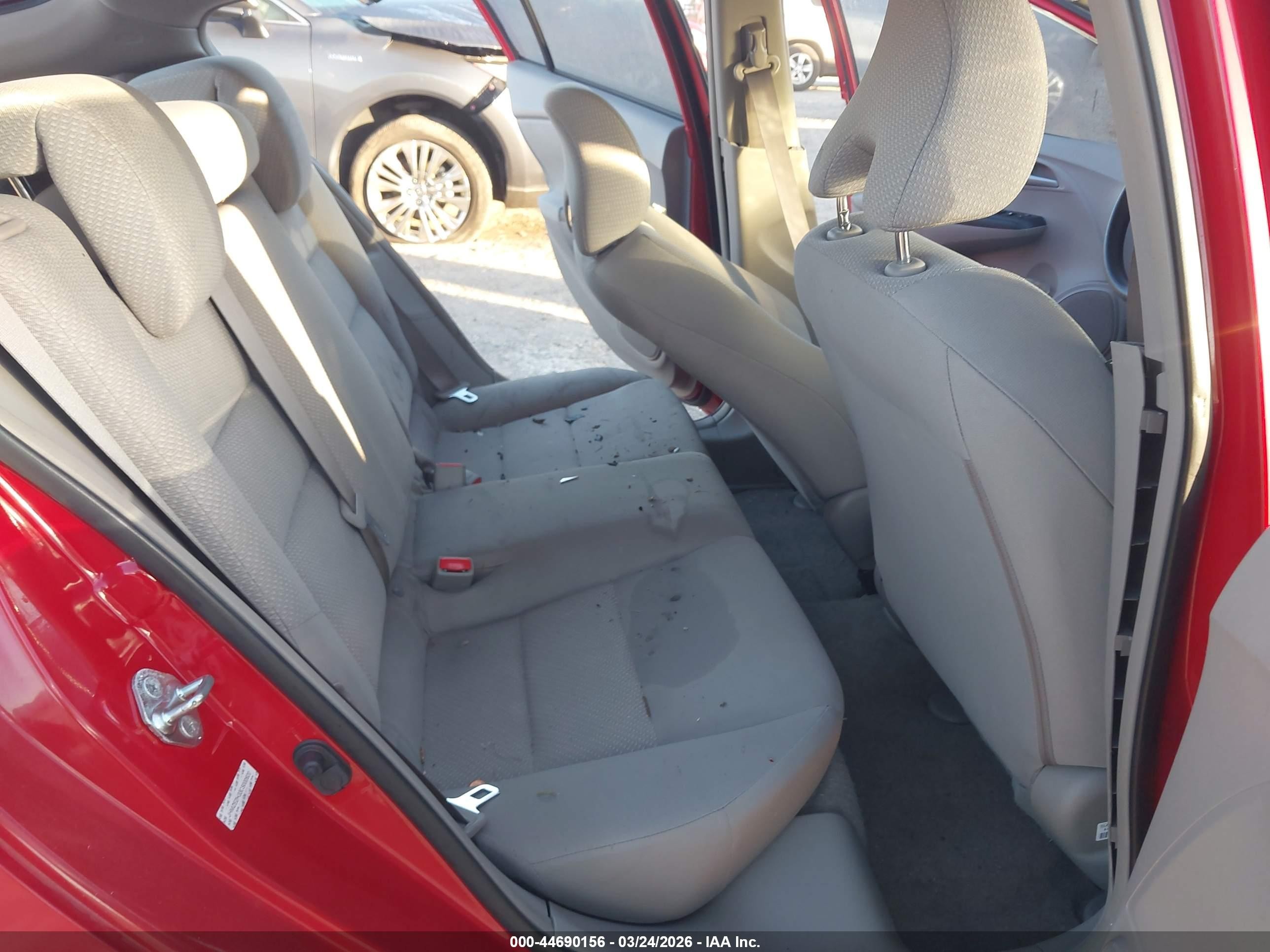 2012 Honda Insight   Red vin: JHMZE2H33CS000620