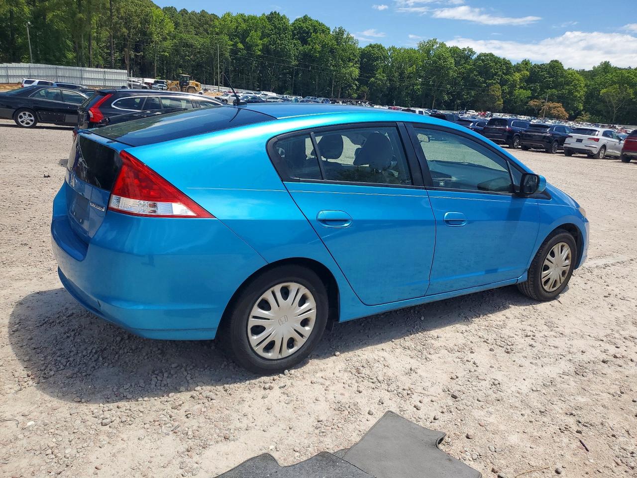 2011 Honda Insight Синий vin: JHMZE2H34BS000236