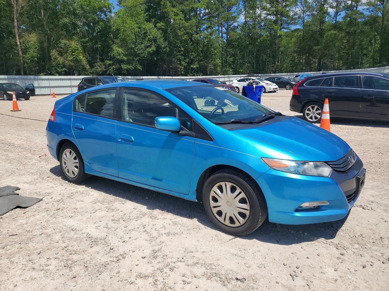 2011 Honda Insight Синий vin: JHMZE2H34BS000236