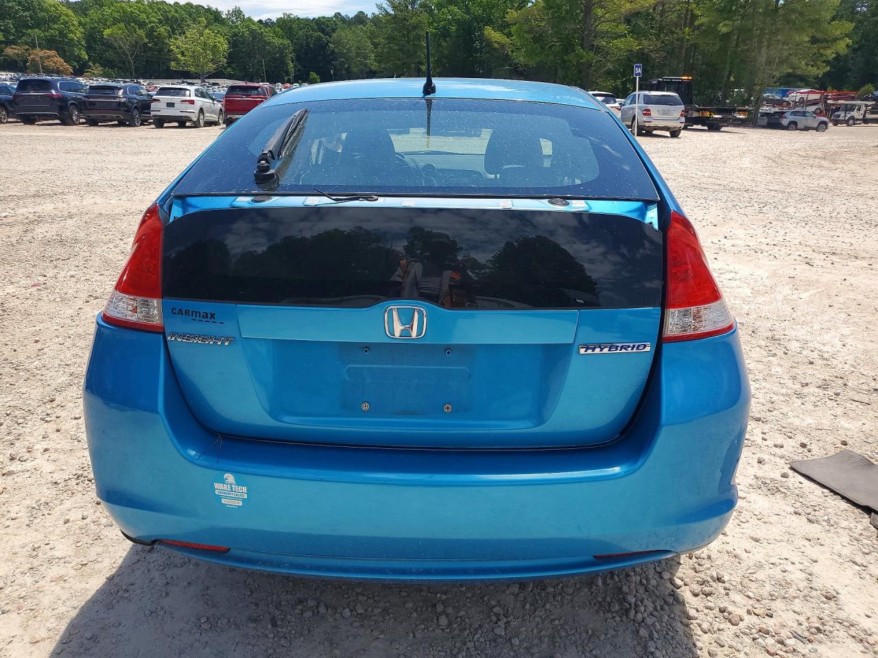 2011 Honda Insight Синий vin: JHMZE2H34BS000236