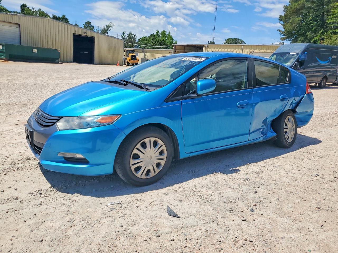 2011 Honda Insight Синий vin: JHMZE2H34BS000236