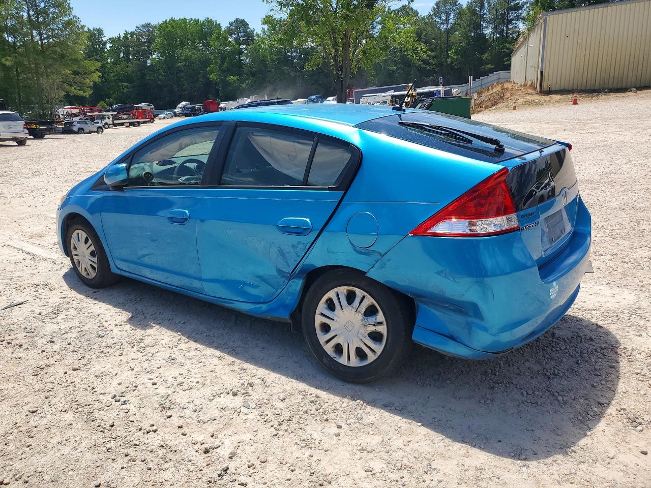 2011 Honda Insight Синий vin: JHMZE2H34BS000236
