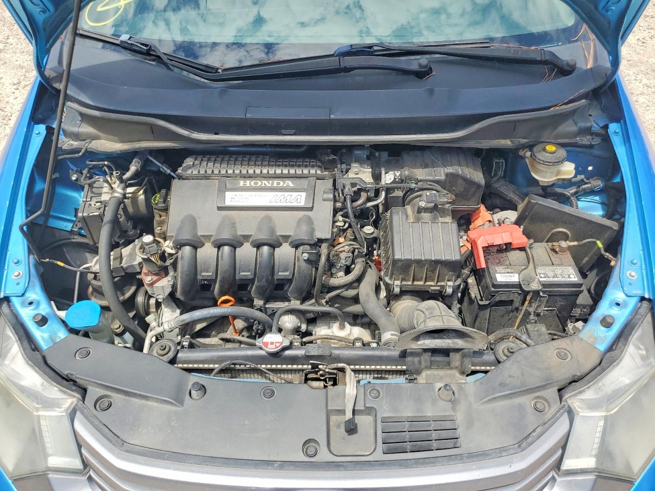 2011 Honda Insight Синий vin: JHMZE2H34BS000236