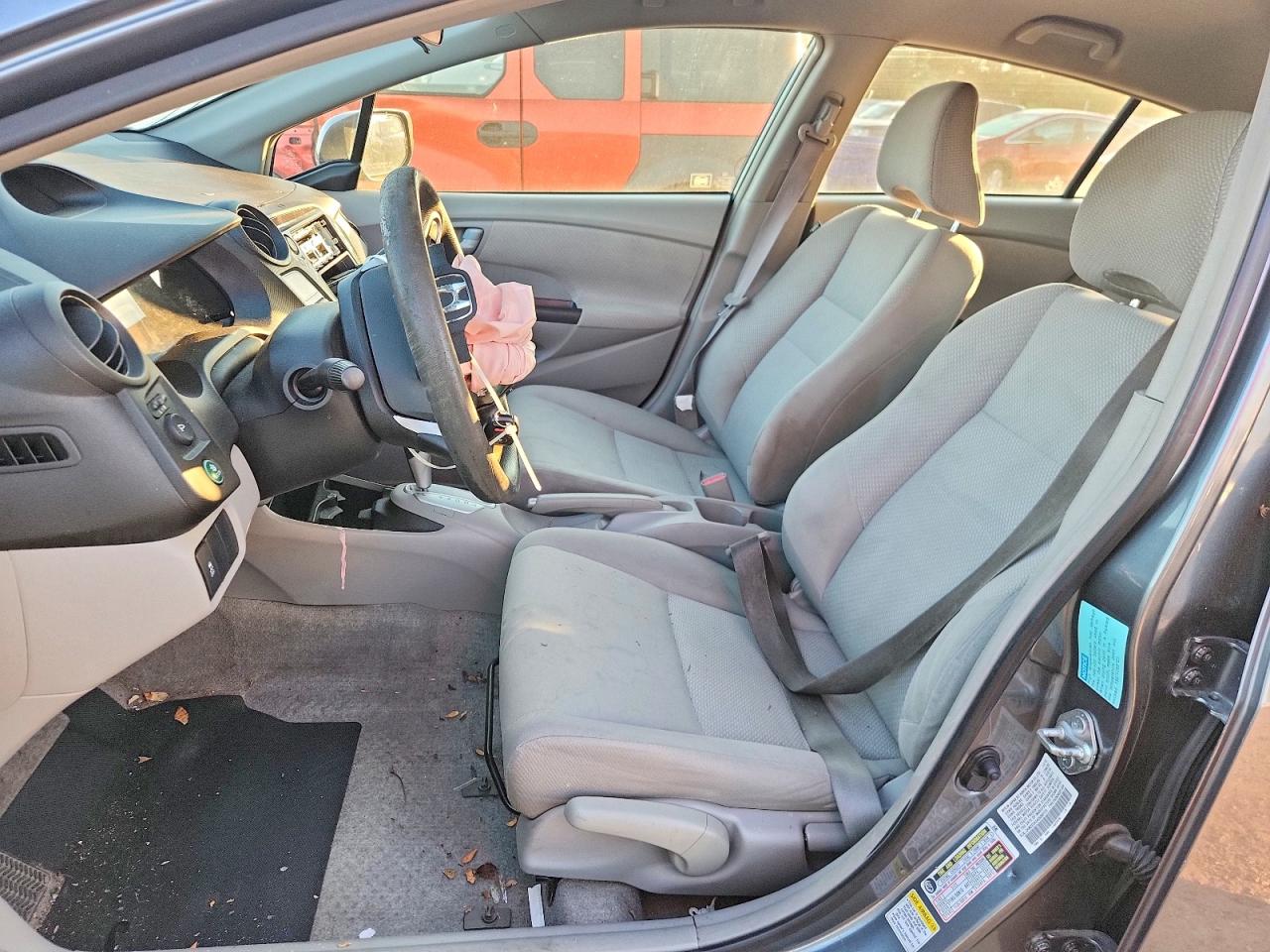 2013 Honda Insight Gray vin: JHMZE2H34DS000773