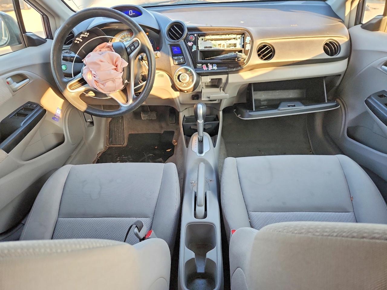2013 Honda Insight Gray vin: JHMZE2H34DS000773