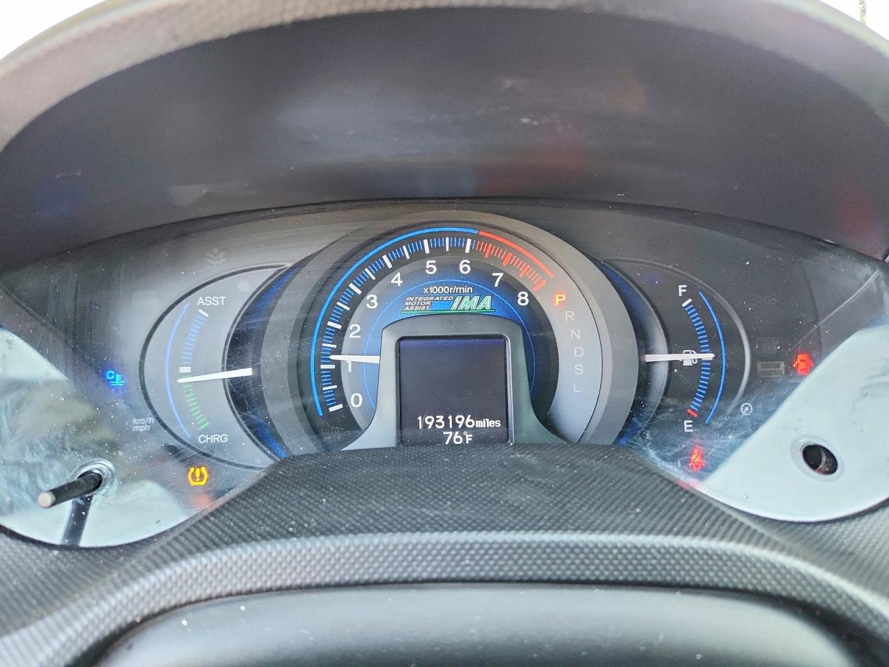 2013 Honda Insight Gray vin: JHMZE2H34DS002362