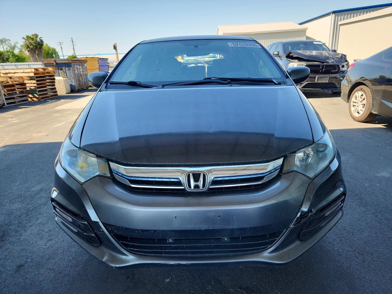 2013 Honda Insight Gray vin: JHMZE2H34DS002362