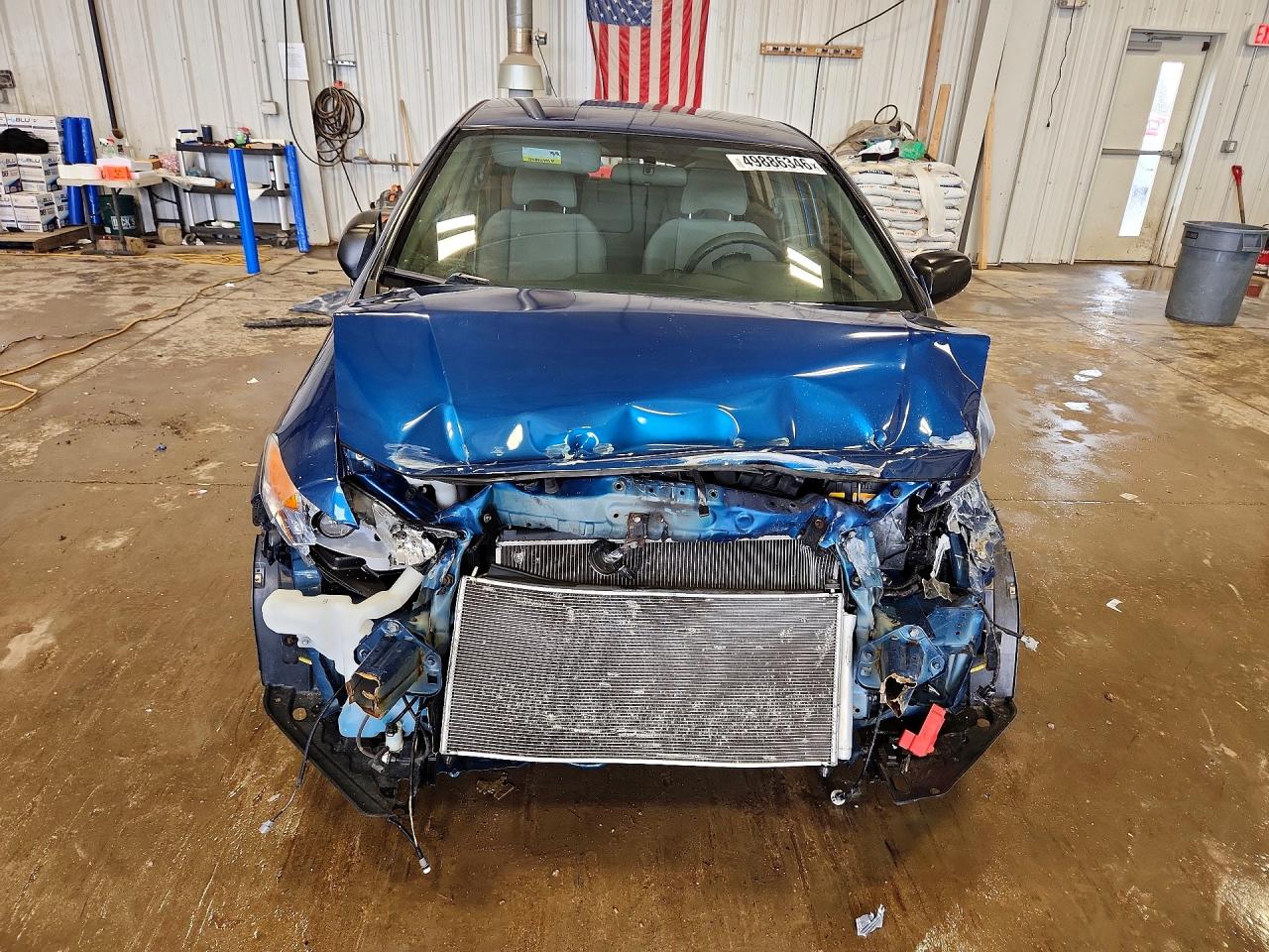2014 Honda Insight Blue vin: JHMZE2H34ES000208