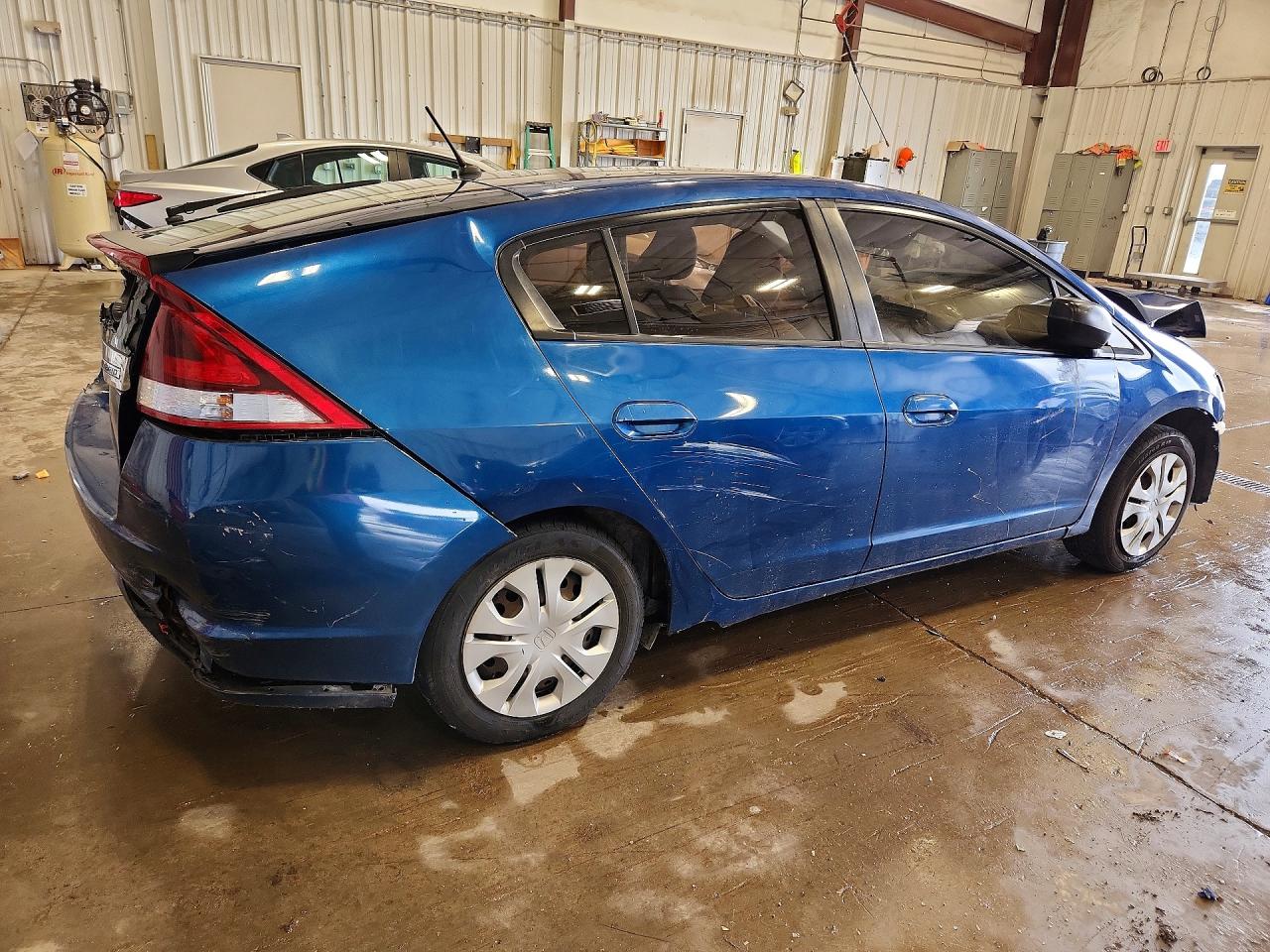 2014 Honda Insight Blue vin: JHMZE2H34ES000208