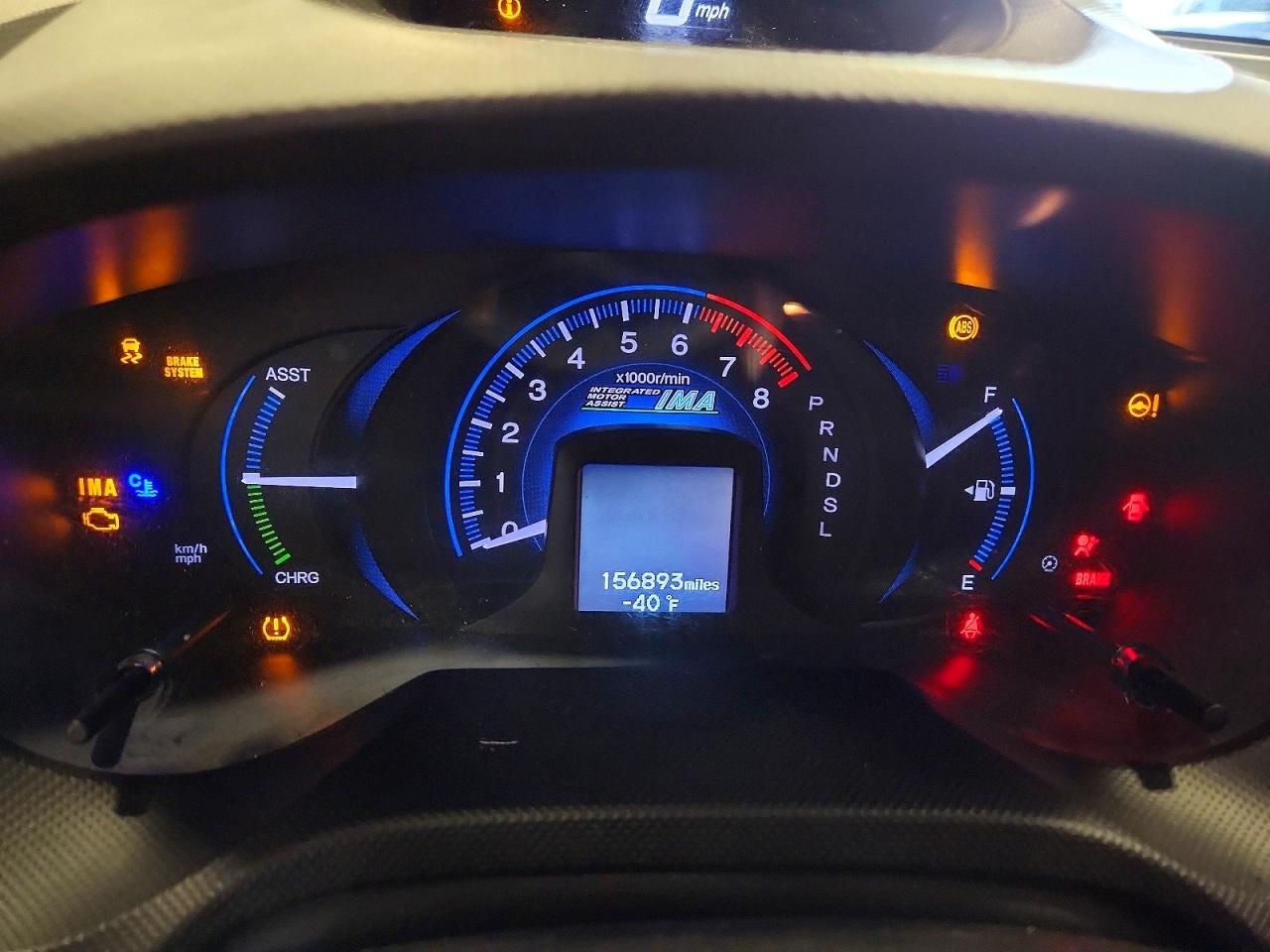 2014 Honda Insight Blue vin: JHMZE2H34ES000208