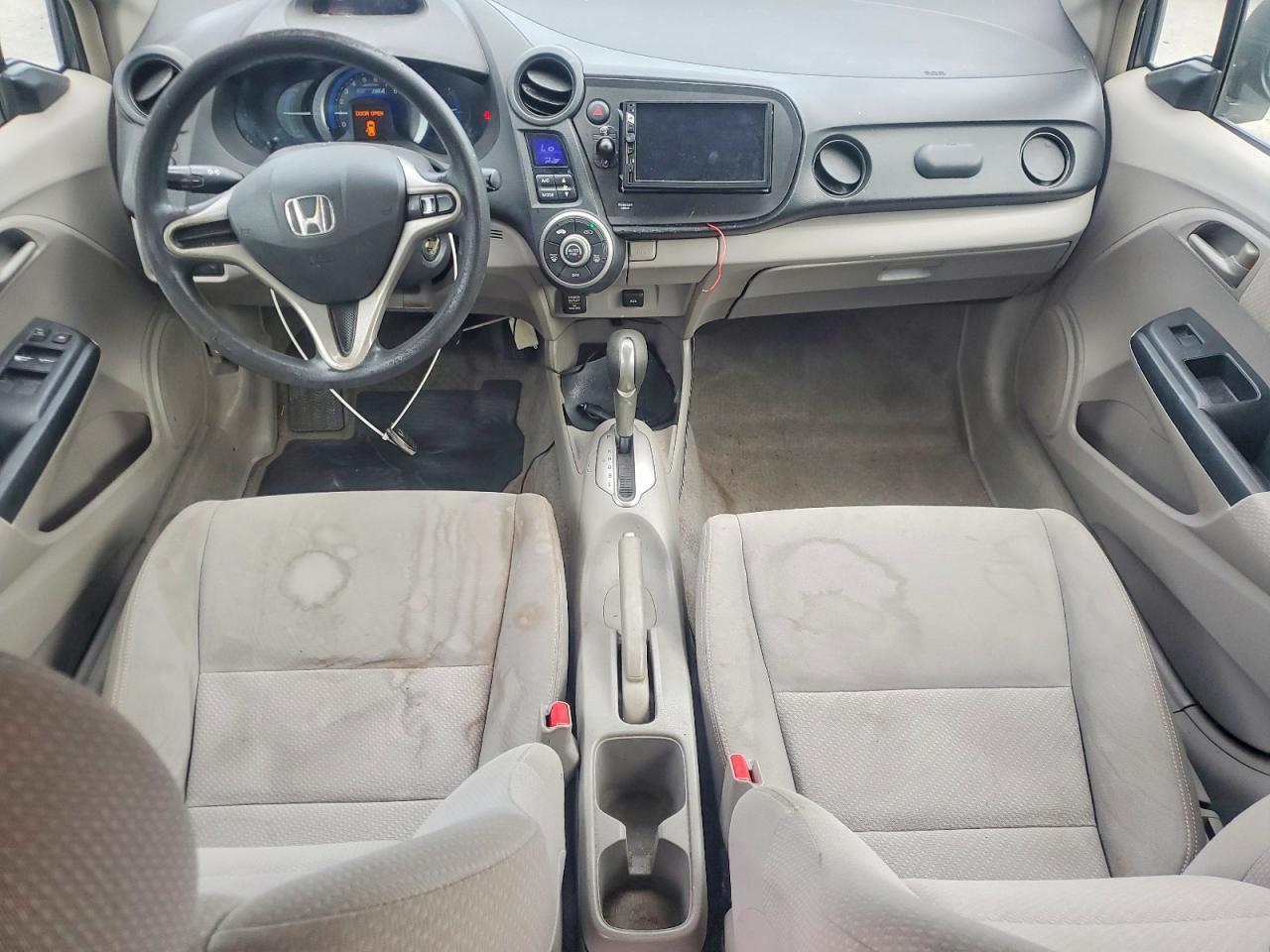 2011 Honda Insight Burgundy vin: JHMZE2H35BS003369