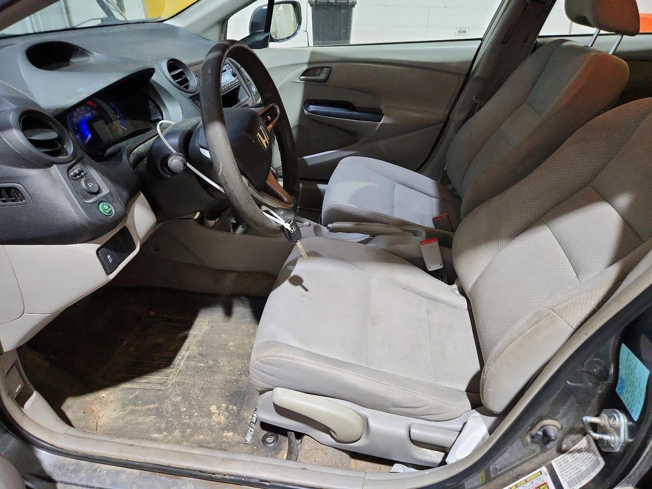 2011 Honda Insight Gray vin: JHMZE2H35BS008247