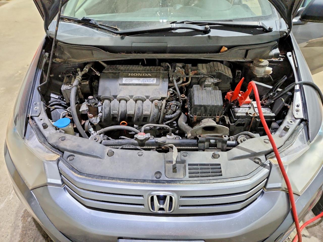 2011 Honda Insight Gray vin: JHMZE2H35BS008247