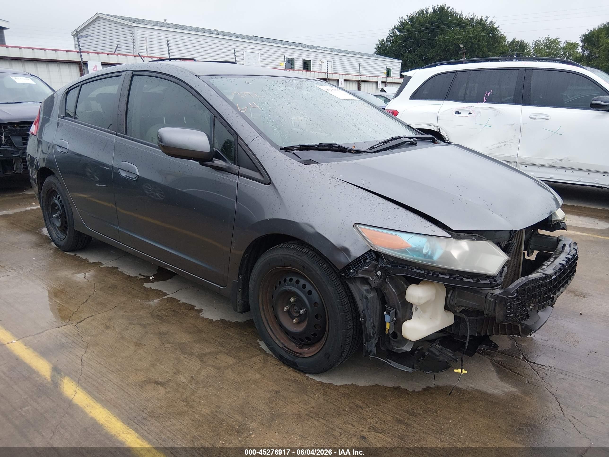 2011 Honda Insight   Серый vin: JHMZE2H35BS012525
