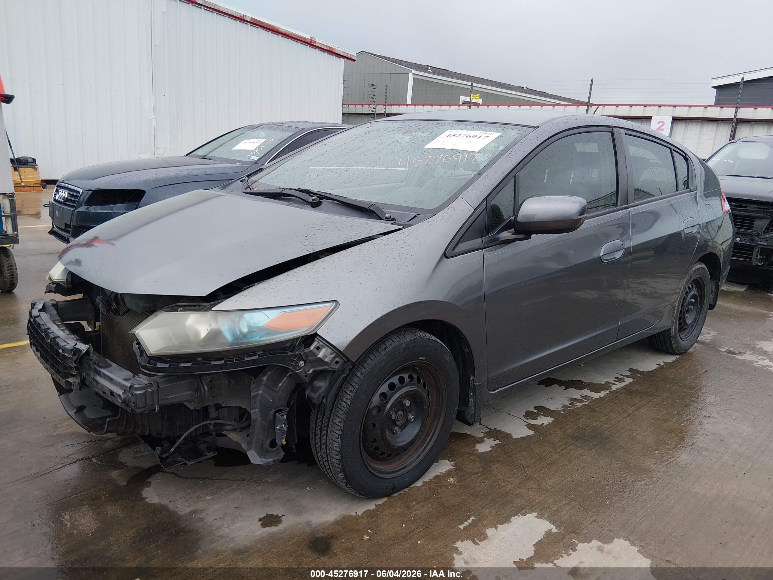 2011 Honda Insight   Gray vin: JHMZE2H35BS012525